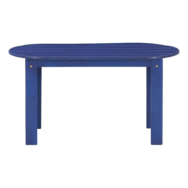 Linon Creekside Collection Adirondack Outdoor And Coffee Table