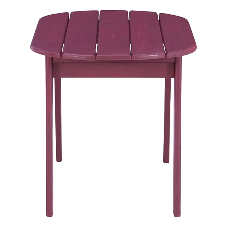 Linon Creekside Collection Adirondack Outdoor And Coffee Table