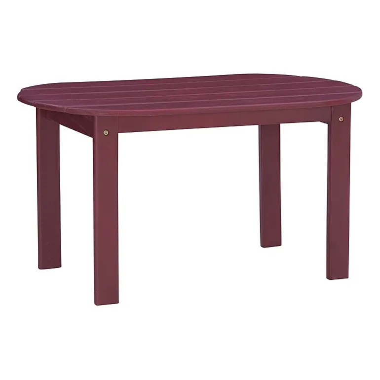 Linon Creekside Collection Adirondack Outdoor And Coffee Table