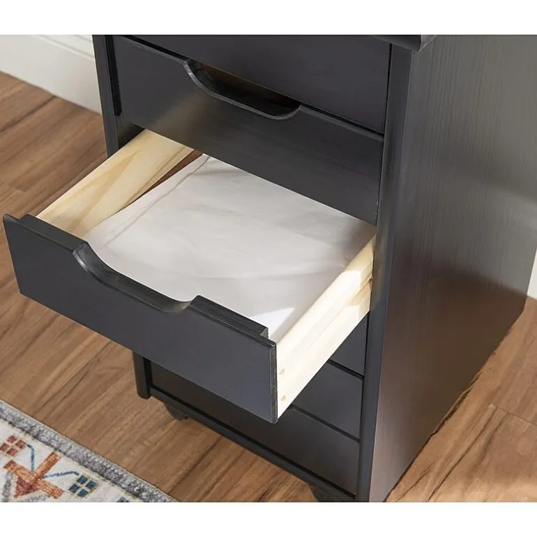 Linon Culton Office + Library Collection 6-Drawer File Cabinet