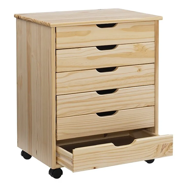 Linon Culton Office + Library Collection 6-Drawer File Cabinet