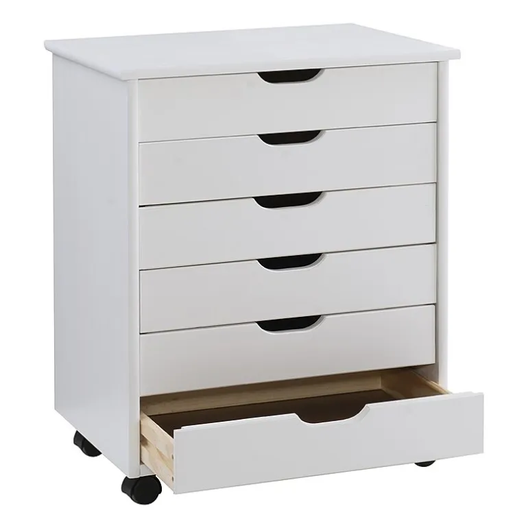Linon Culton Office + Library Collection 6-Drawer File Cabinet