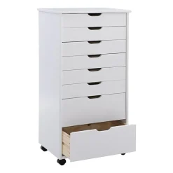 Linon Culton Office + Library Collection 8-Drawer File Cabinet
