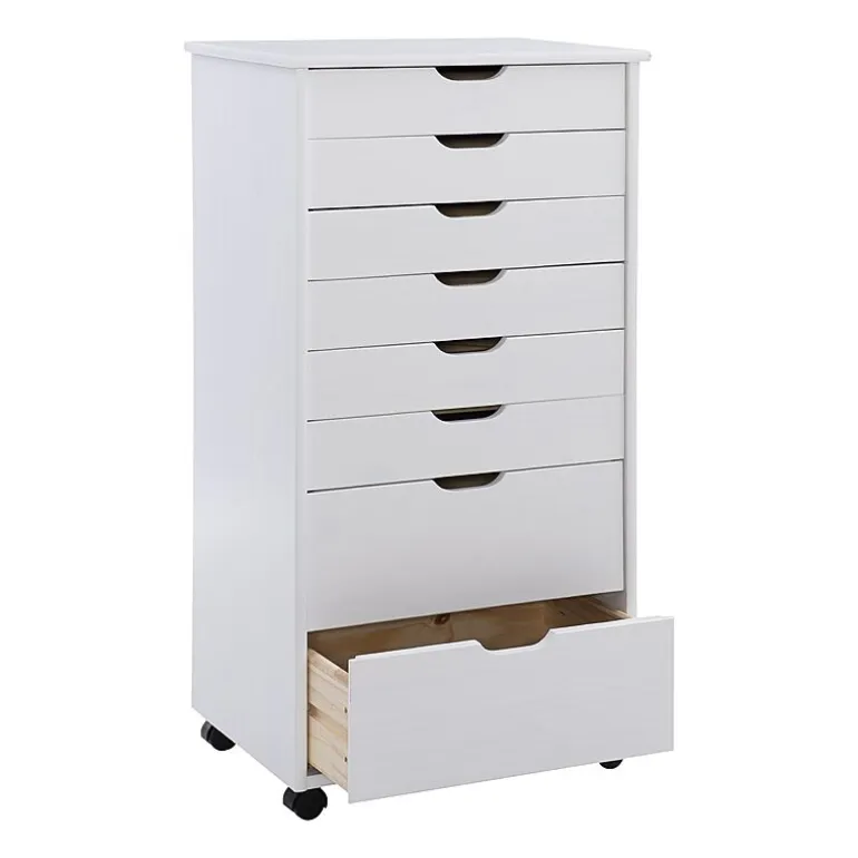 Linon Culton Office + Library Collection 8-Drawer File Cabinet