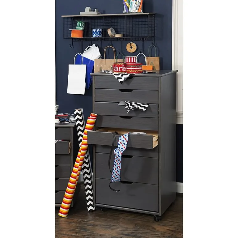 Linon Culton Office + Library Collection 8-Drawer File Cabinet