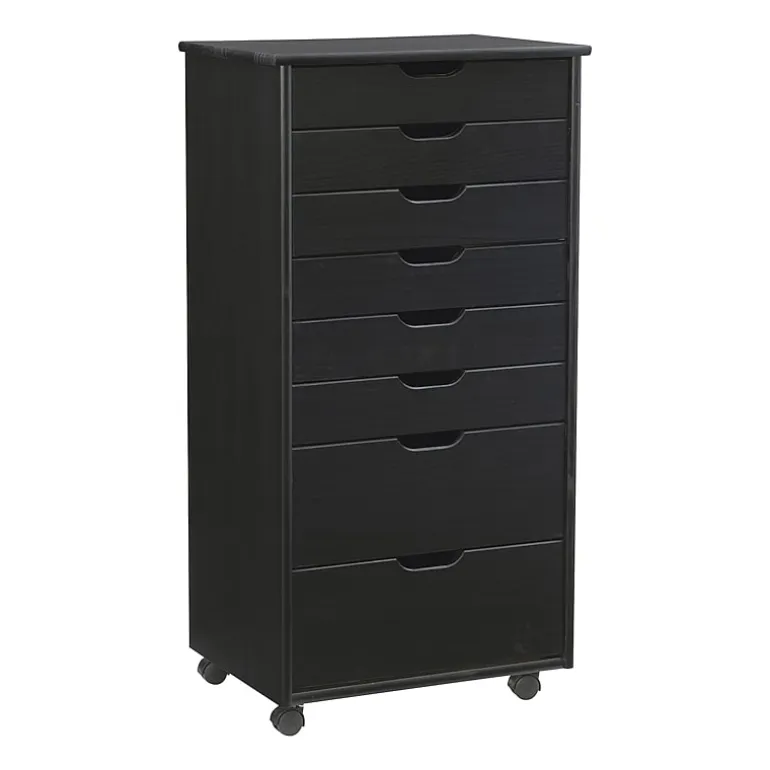 Linon Culton Office + Library Collection 8-Drawer File Cabinet