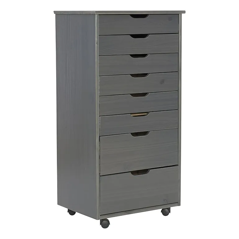 Linon Culton Office + Library Collection 8-Drawer File Cabinet
