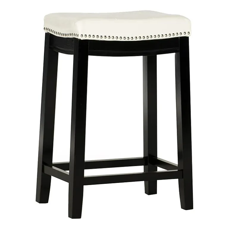 Linon Lakeland Swivel Counter Stool