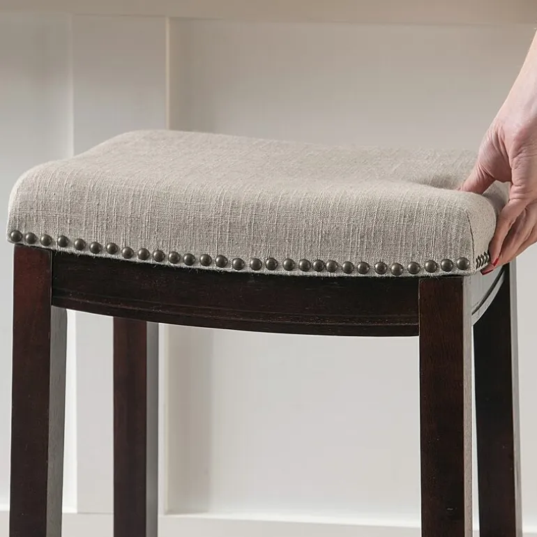 Linon Lakeland Swivel Counter Stool