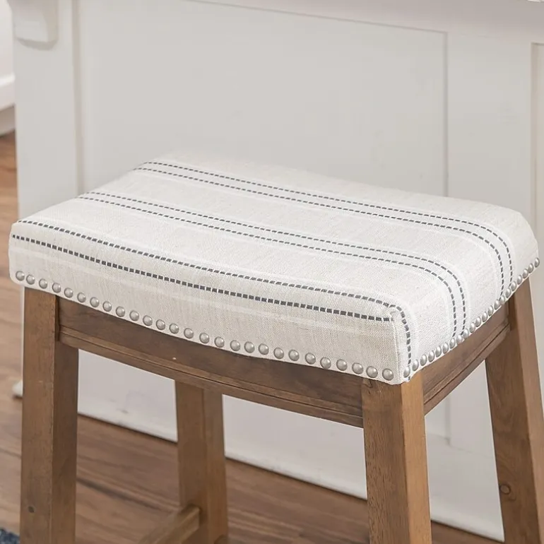Linon Lakeland Swivel Counter Stool
