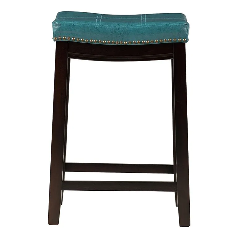 Linon Lakeland Swivel Counter Stool