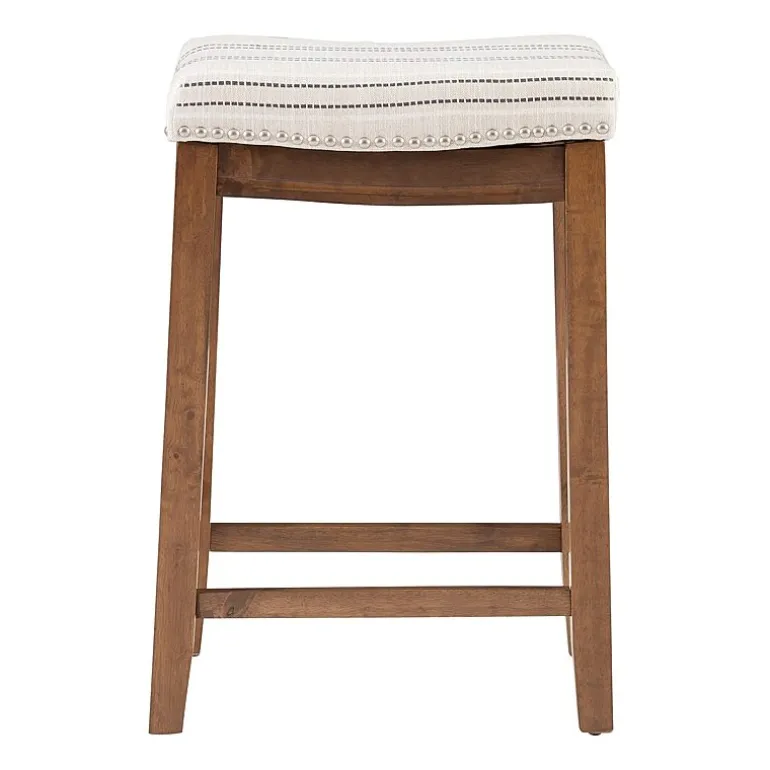 Linon Lakeland Swivel Counter Stool