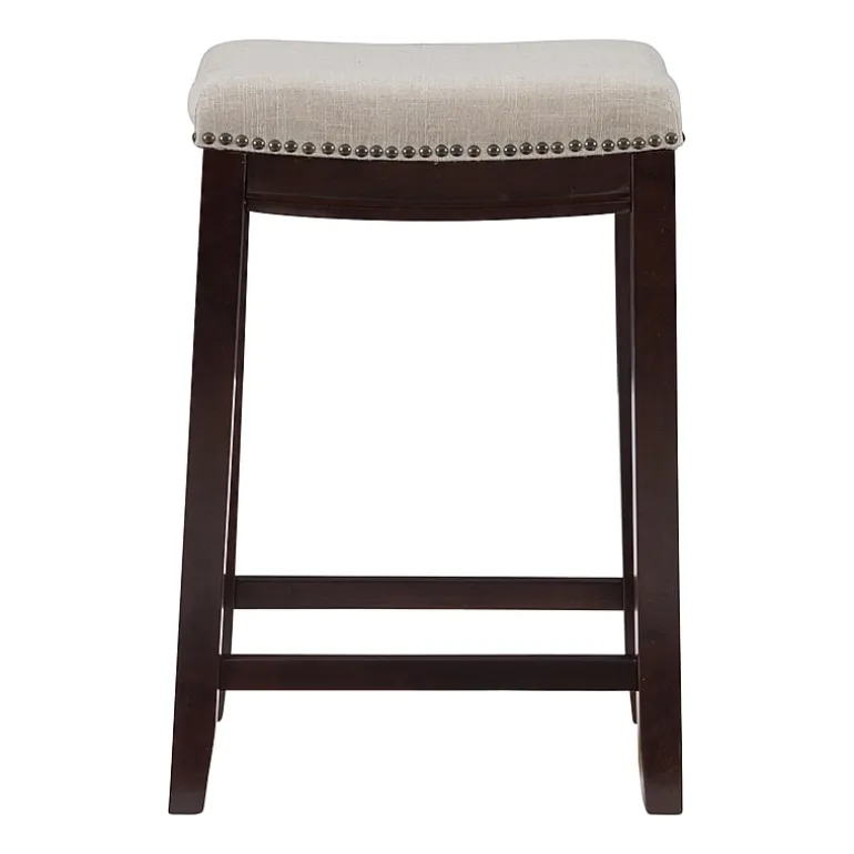 Linon Lakeland Swivel Counter Stool