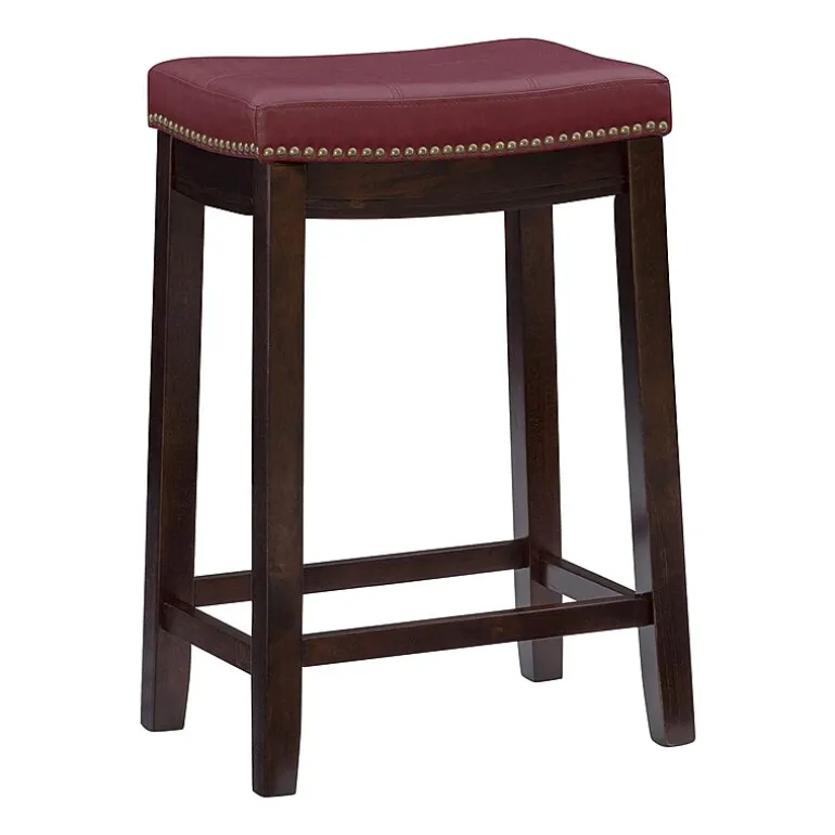 Linon Lakeland Swivel Counter Stool