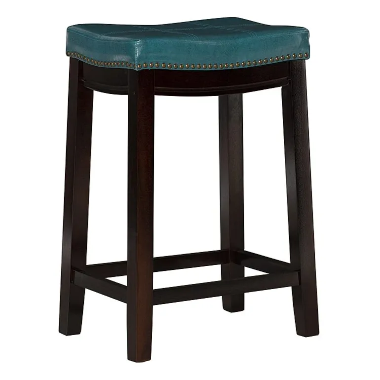 Linon Lakeland Swivel Counter Stool