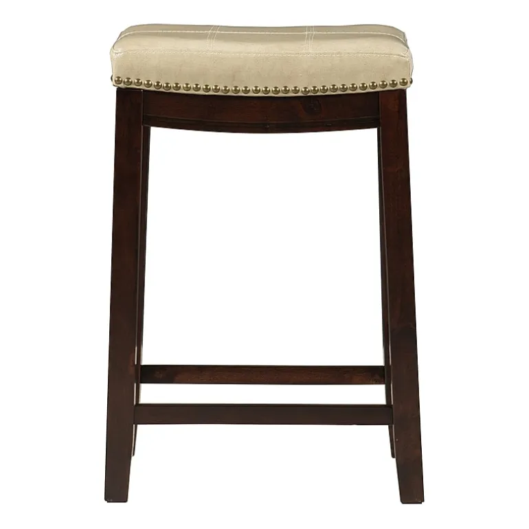 Linon Lakeland Swivel Counter Stool