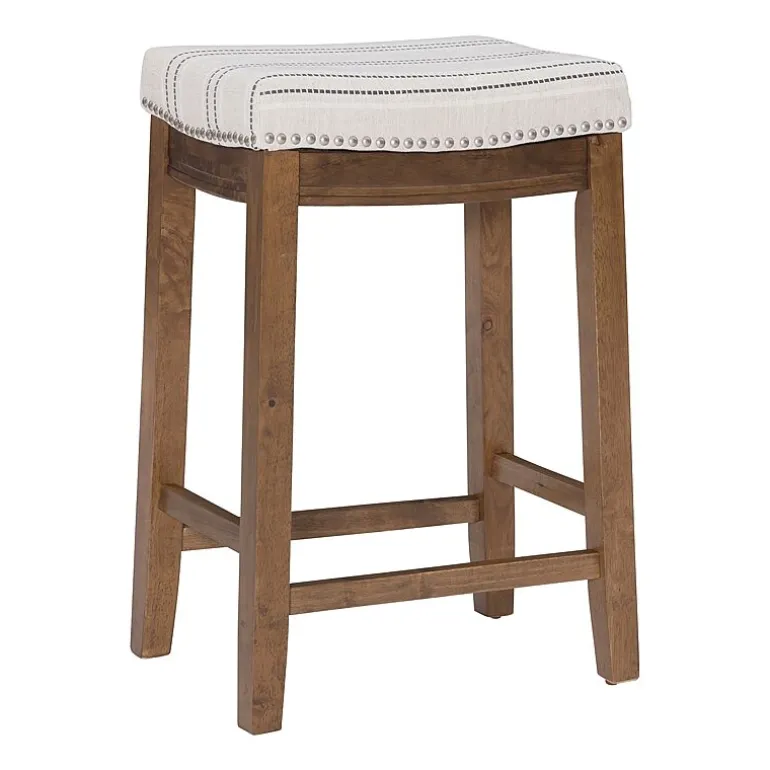 Linon Lakeland Swivel Counter Stool