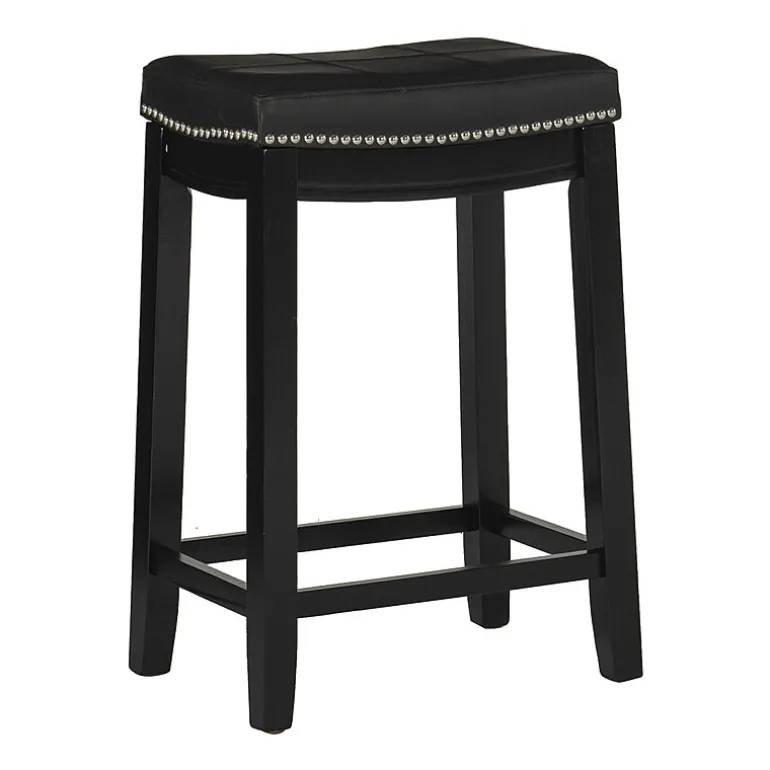 Linon Lakeland Swivel Counter Stool