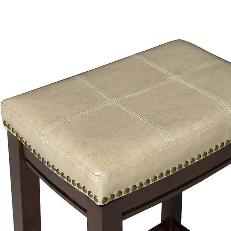 Linon Lakeland Swivel Counter Stool