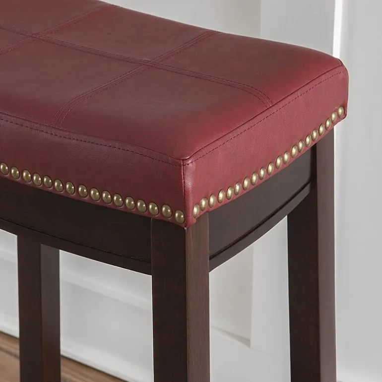 Linon Lakeland Swivel Counter Stool