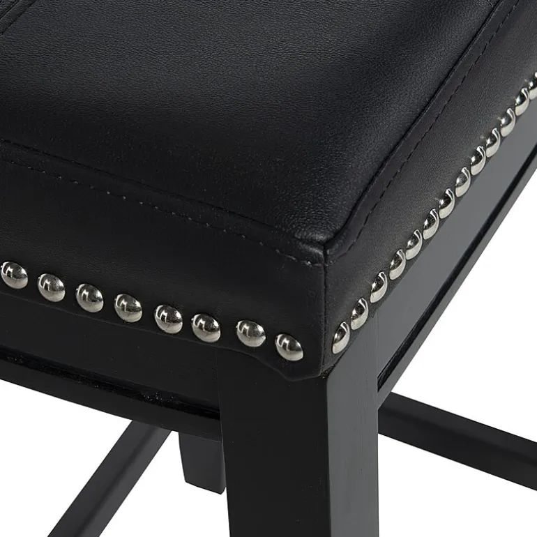 Linon Lakeland Swivel Counter Stool