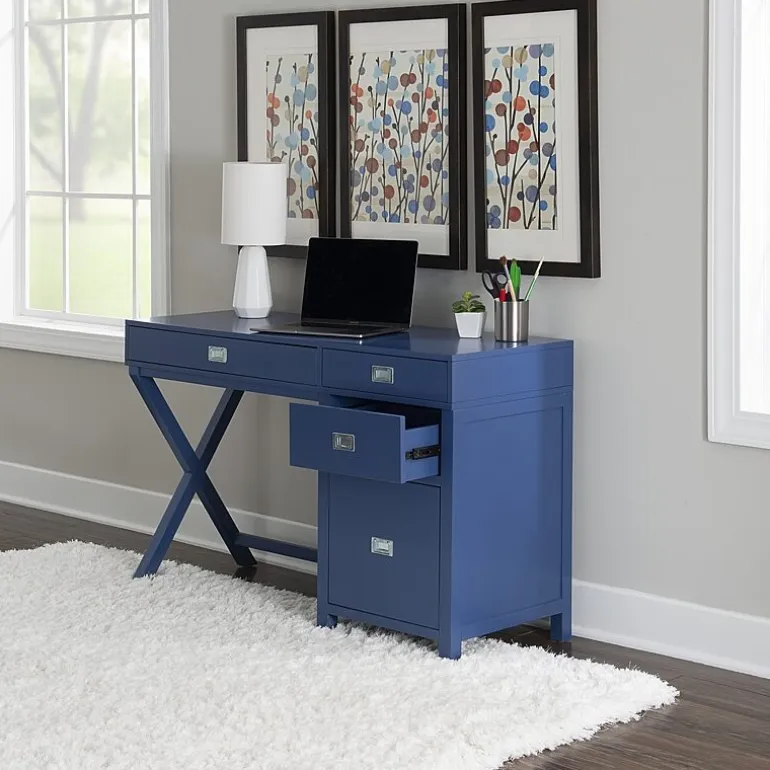 Linon Peggy Office + Library Collection Writing Desk