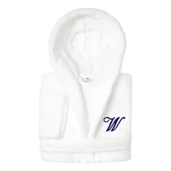 Linum Home Textiles Personalized Kids Bathrobe Unisex Long Sleeve Long Length Robe