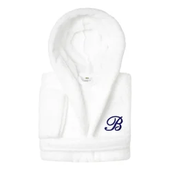 Linum Home Textiles Personalized Kids Bathrobe Unisex Long Sleeve Long Length Robe