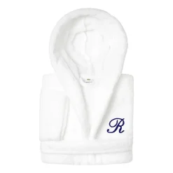Linum Home Textiles Personalized Kids Bathrobe Unisex Long Sleeve Long Length Robe