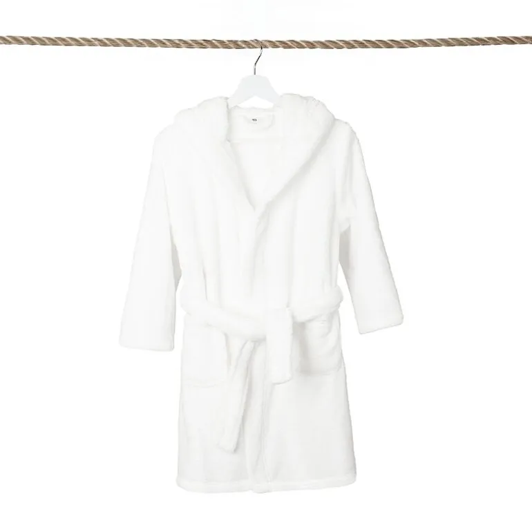 Linum Home Textiles Plus Kids Bathrobe Unisex Long Sleeve Long Length Robe