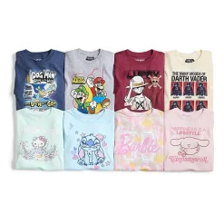 Little & Big Kid Boys Crew Neck Short Sleeve Regular Fit Star Wars Graphic T-Shirt