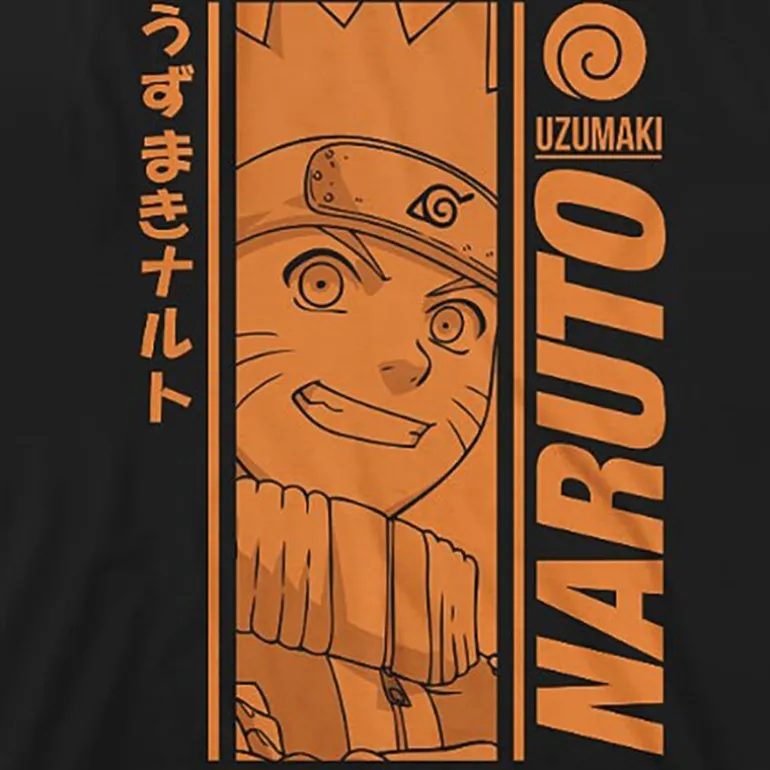 Little & Big Kid Boys Crew Neck Short Sleeve Regular Fit Naruto Graphic T-Shirt