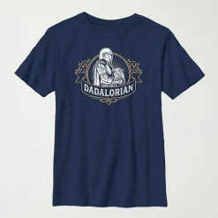 Little & Big Kid Boys Crew Neck Short Sleeve Slim Fit Star Wars Graphic T-Shirt