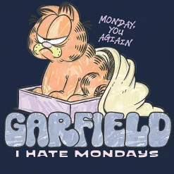 Little & Big Kid Boys Crew Neck Short Sleeve Regular Fit Garfield Graphic T-Shirt