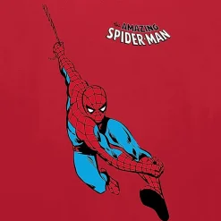 Little & Big Kid Boys Crew Neck Short Sleeve Regular Fit Spiderman Graphic T-Shirt