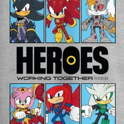 Little & Big Kid Boys Crew Neck Short Sleeve Regular Fit Sonic the Hedgehog Graphic T-Shirt
