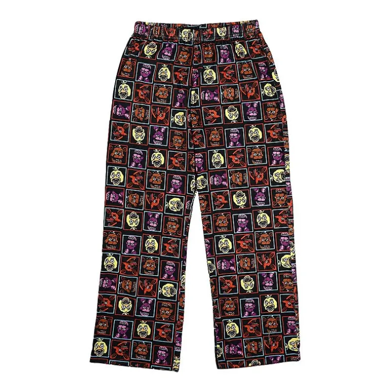 Little & Big Kid Boys Five Nights at Freddys 2-pc. Pajama Pants