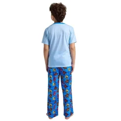 Little & Big Kid Boys Five Nights at Freddys Crew Neck Short Sleeve 2-pc. Pajama Set