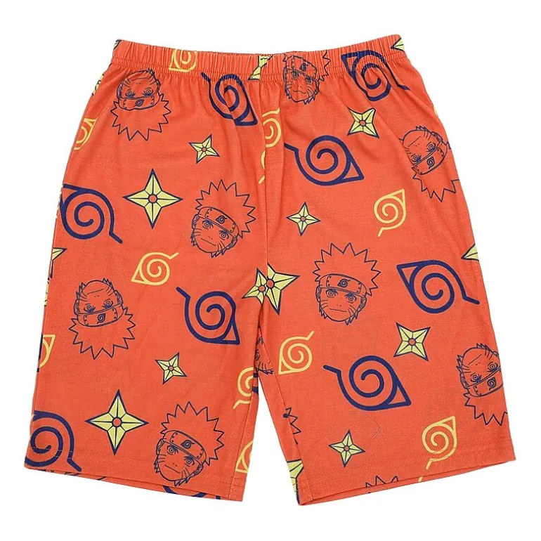 Little & Big Kid Boys Naruto Crew Neck Short Sleeve 4-pc. Pajama Set