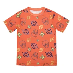 Little & Big Kid Boys Naruto Crew Neck Short Sleeve 4-pc. Pajama Set