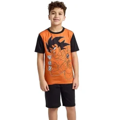 Little & Big Kid Boys Naruto Crew Neck Short Sleeve 4-pc. Pajama Set