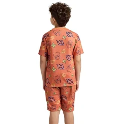 Little & Big Kid Boys Naruto Crew Neck Short Sleeve 4-pc. Pajama Set