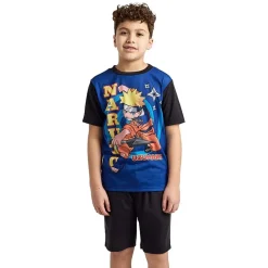 Little & Big Kid Boys Naruto Crew Neck Short Sleeve 4-pc. Pajama Set