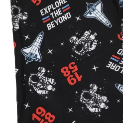 Little & Big Kid Boys NASA Crew Neck Short Sleeve 2-pc. Pajama Set