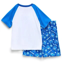 Little & Big Kid Boys Sonic the Hedgehog Crew Neck Short Sleeve 2-pc. Pajama Set