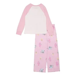 Little & Big Kid Girls Bluey Crew Neck Long Sleeve 2-pc. Pajama Set