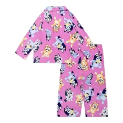 Little & Big Kid Girls Bluey Long Sleeve 2-pc. Pajama Set