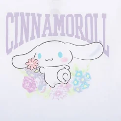 Little & Big Kid Girls Crew Neck Short Sleeve Regular Fit Cinnamoroll Graphic T-Shirt