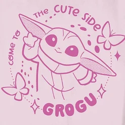 Little & Big Kid Girls Crew Neck Short Sleeve Regular Fit Star Wars Graphic T-Shirt