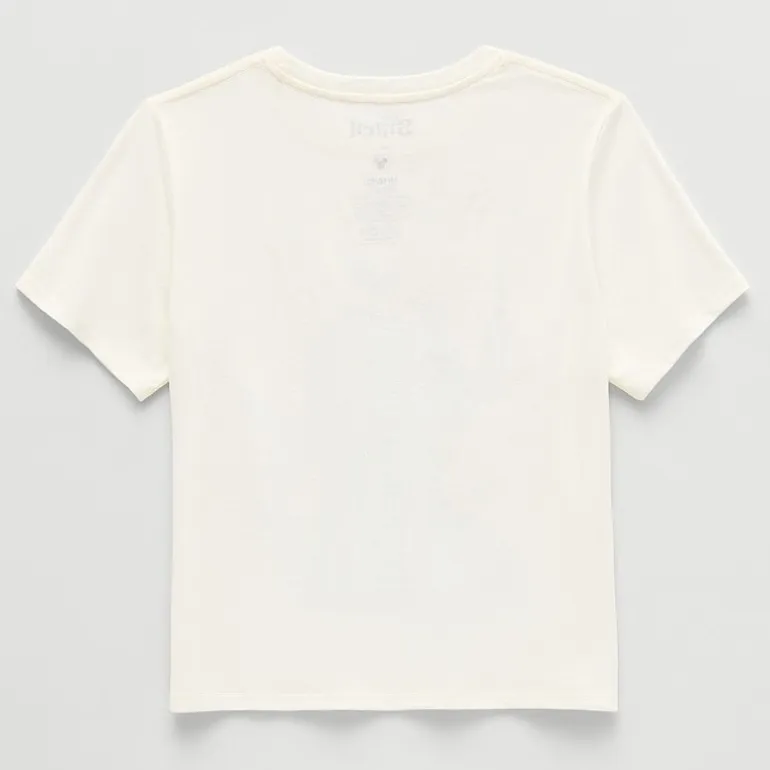 Little & Big Kid Girls Crew Neck Short Sleeve Regular Fit Graphic T-Shirt